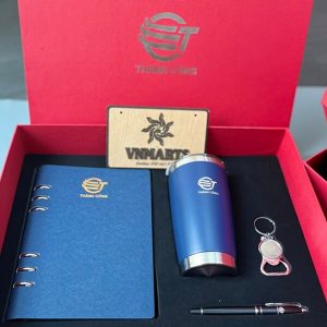 Bộ quà tặng sổ da bìa còng tại VNMARTS