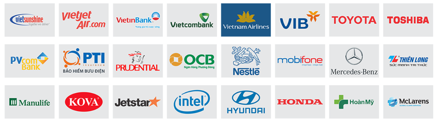 VNMARTS có hơn 10 năm đồng hành cùng các tập đoàn, doanh nghiệp hàng đầu