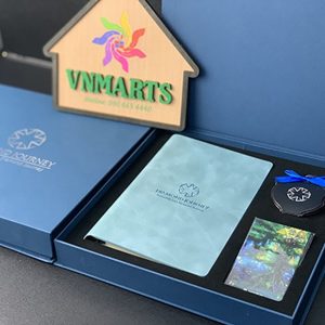 Bộ quà tặng sổ tay bìa da