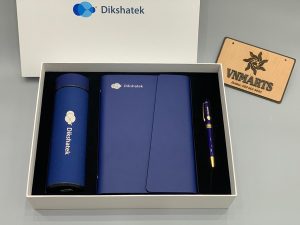 Bộ quà tặng bình giữ nhiệt và sổ tay in logo Đoàn