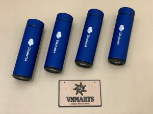 Bộ quà tặng bình giữ nhiệt và sổ tay in logo Đoàn