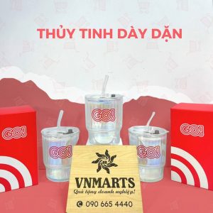 Quà tặng ly thủy tinh cho ngành bảo hiểm