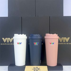 quà tặng ngành viễn thông Bình/ ly giữ nhiệt in logo