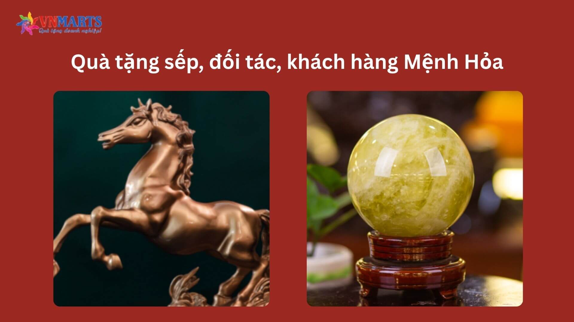 Quà tặng sếp, đối tác, khách hàng Mệnh Hỏa